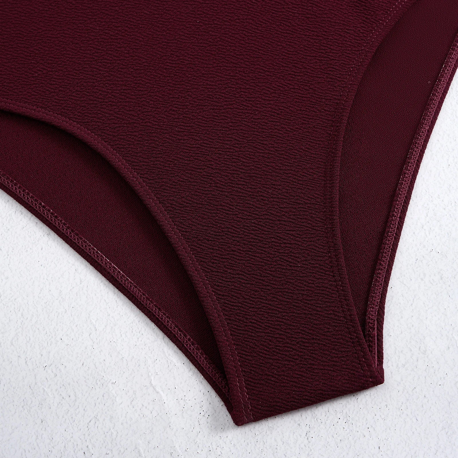 2026 One Shoulder Swimsuit One Piece Sexy Solid Swimwear Women Bandage Bathers Bathing Swimming Swim Suit Beachwear Summer