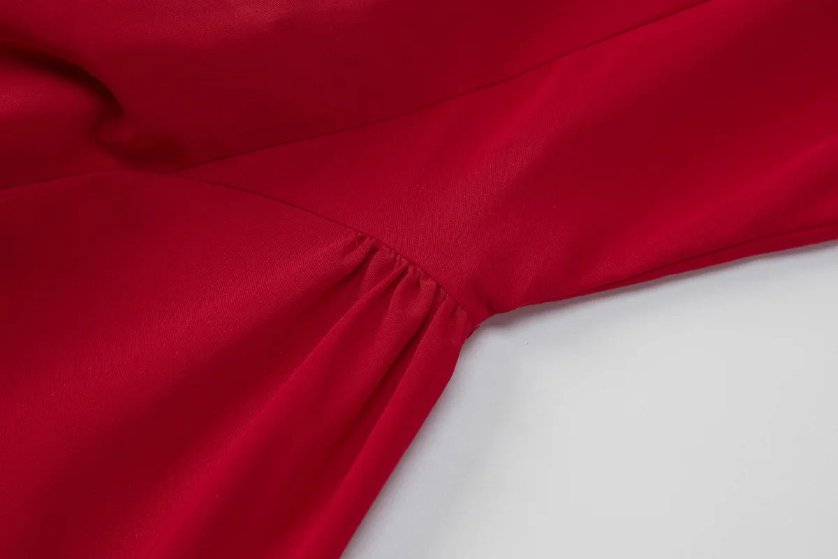 Chic Elegant O-neck Sleeveless Backless A-line Long Dresses Red Black 2026 Summer High Waist Tunics Zip-up Party Evening Dress