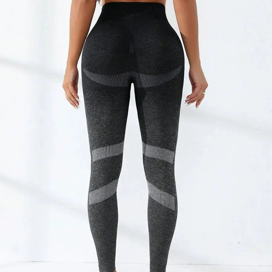 Women's Seamless Leggings - Tummy Control Gym Sports Yoga Pant with 4-Way Stretch Squat-Proof & Tummy Control Activewear Autumn