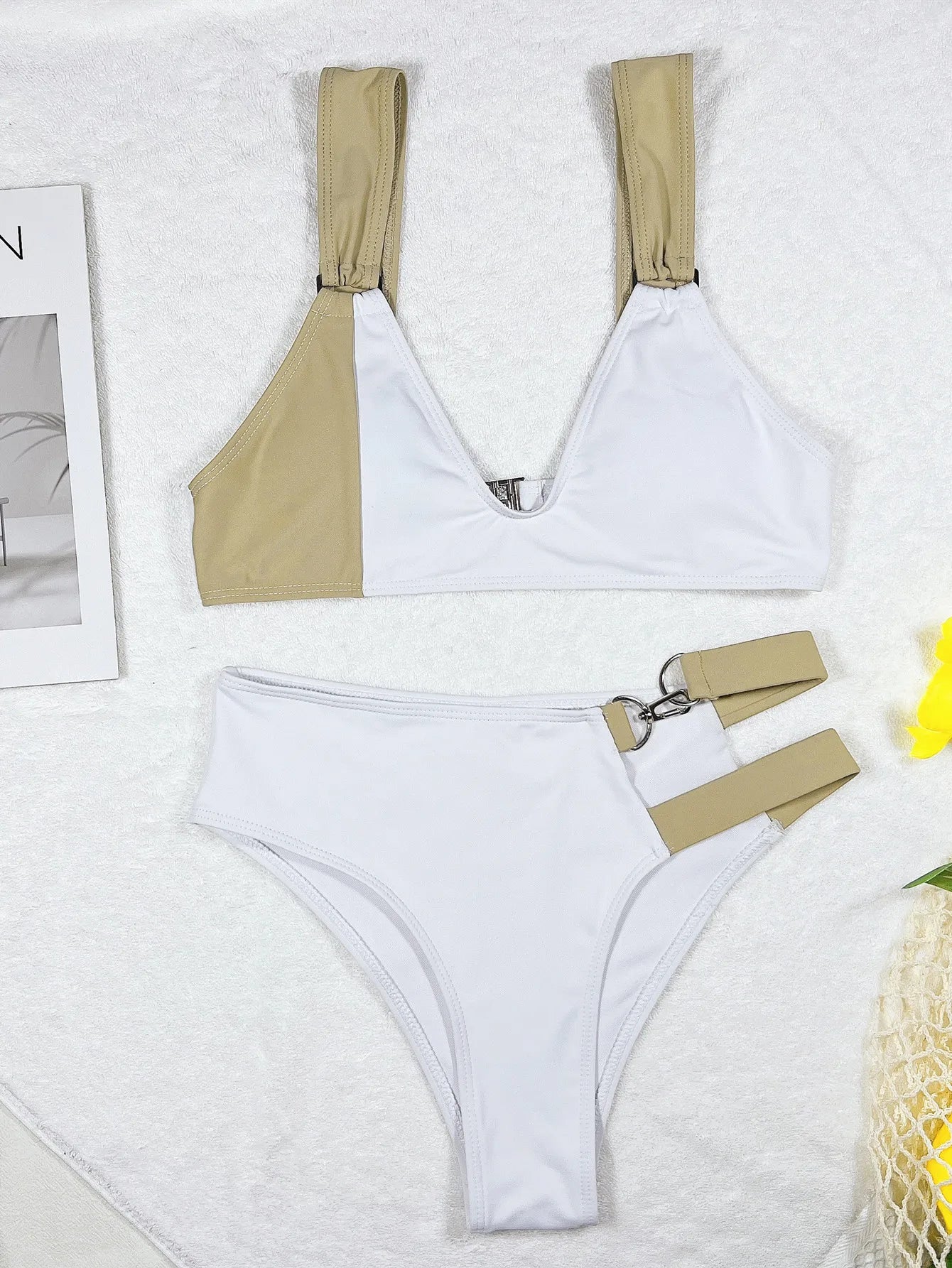 2026 Sexy Bikini Women Push Up Patchwork Hollow High Waist Swimwear Swimsuit Bikinis Set Bathing Suit Beach Bikini Female Hook