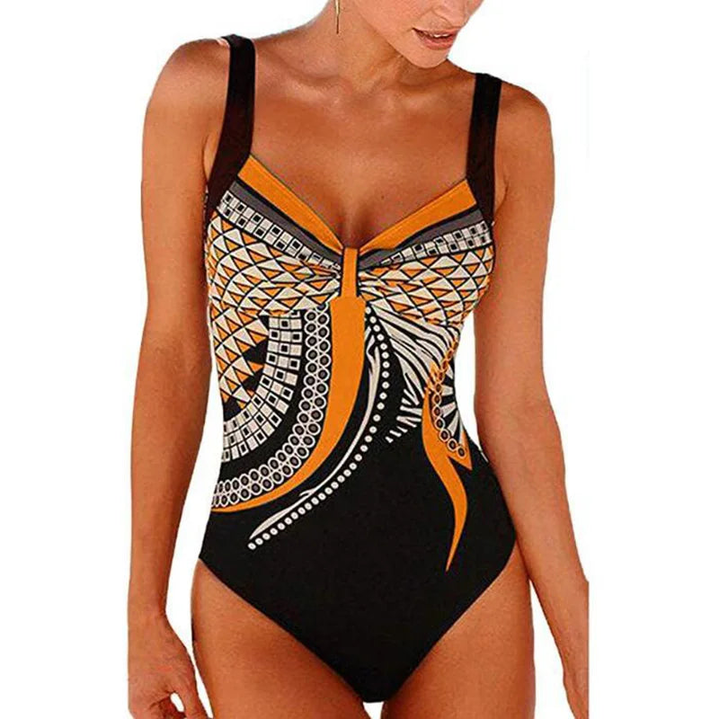 Swimwear Women  One Piece Swimsuit Push Up Sexy Bathing Suit Women Swimming for Beach Wear Monokini Plus Size Swimwear