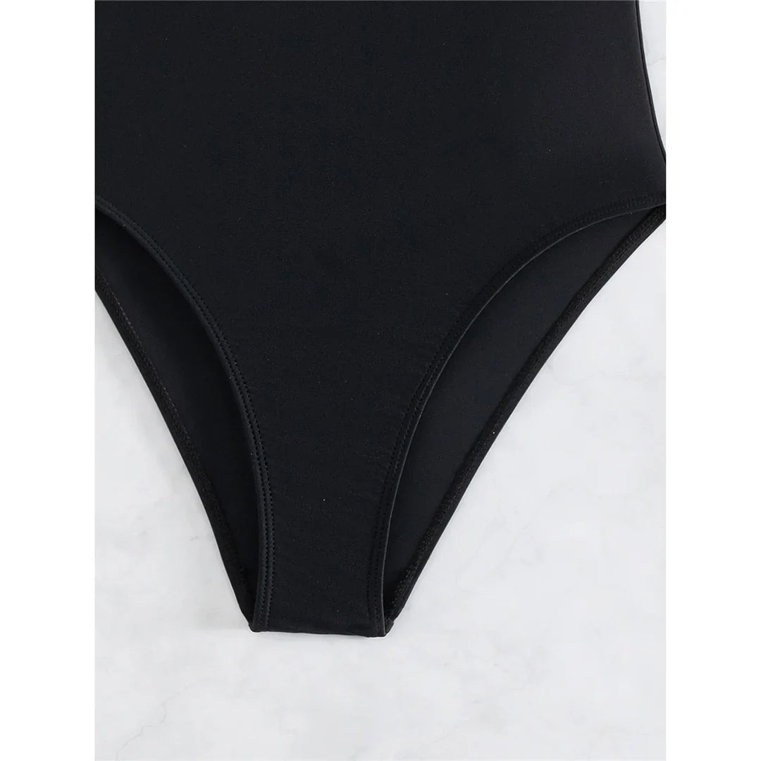 Sexy Shiny Sequins Deep V Backless Monokini Halter Women Swimwear One Piece Swimsuit Female Bather Bathing Suit Swim Lady K4996