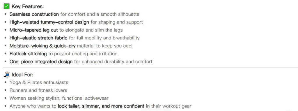 Autumn High-Waisted Women's Micro Yoga Fitness Pants Tight Fit Comfortable Outdoor Suitable Leggings with No Awkward Lines