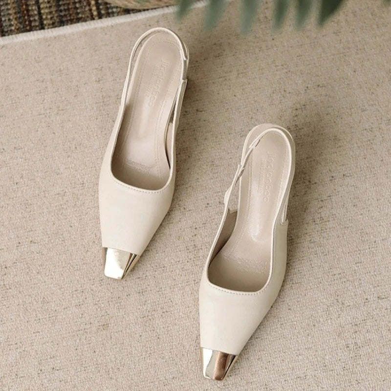 2026 summer women's shoes street style pointed women's pumps fashion thin high heels elegant prom ladies sandals shoes