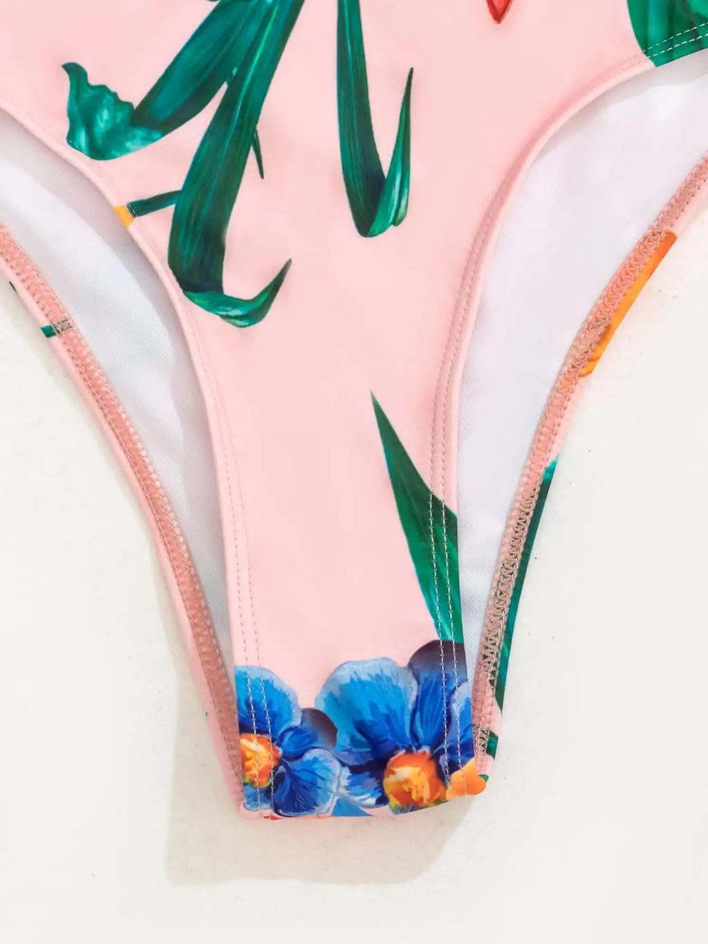 3 Pieces Floral Printed Push Up Bikinis 2026 Women Halter Swimwear Female Sexy Swimsuit & Beach Dress Bathing Swimming Swim Suit