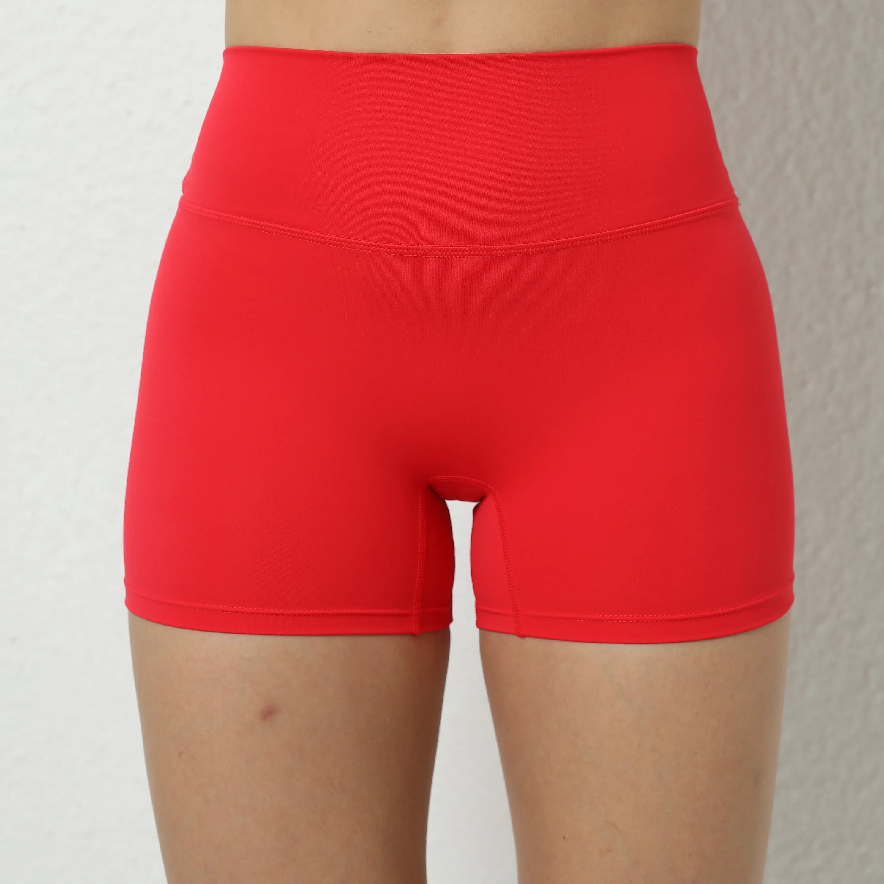 Yoga Shorts Gym Sports Shorts Women High Waist Workout Fitness Short Leggings Running Cycling Tight Soft Sportswear