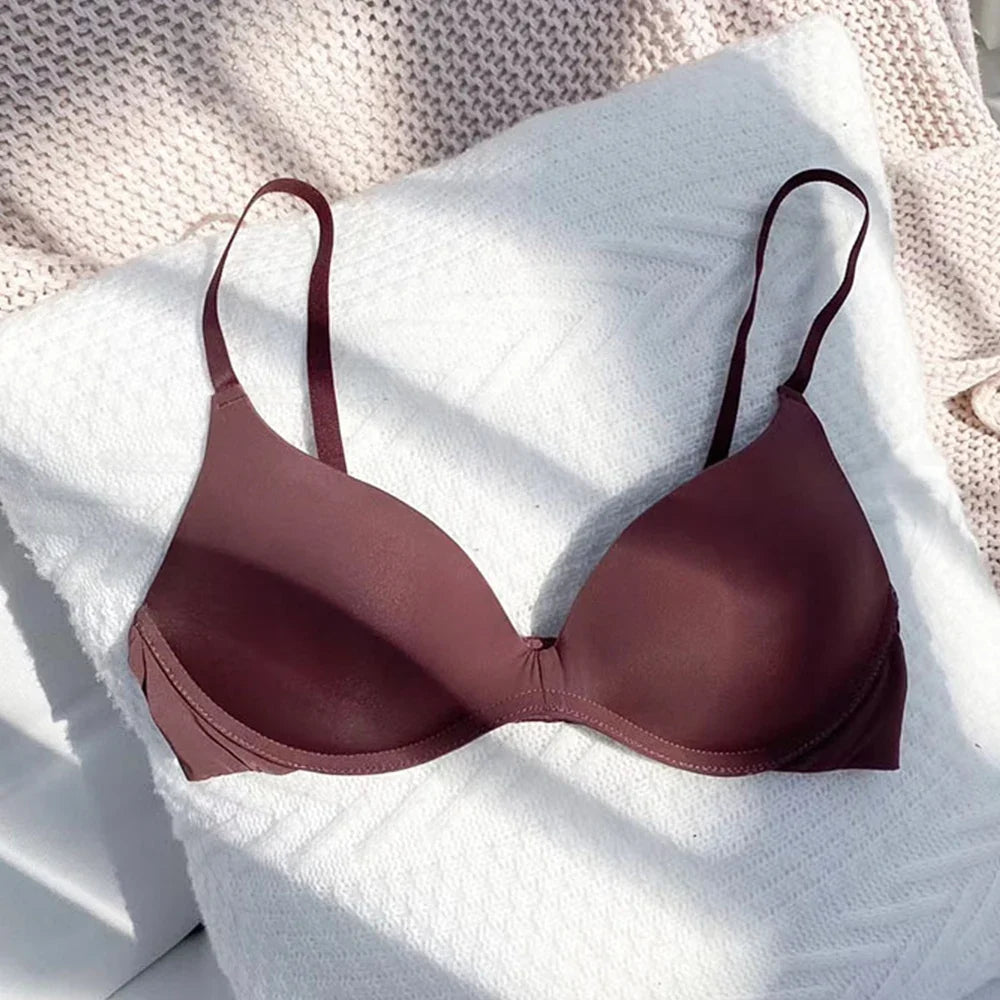 Womens Bra Wireless Gather Lingerie Sexy Bralette Underwear Development Stage Bras BH Tops Size AAA AA A B Cup