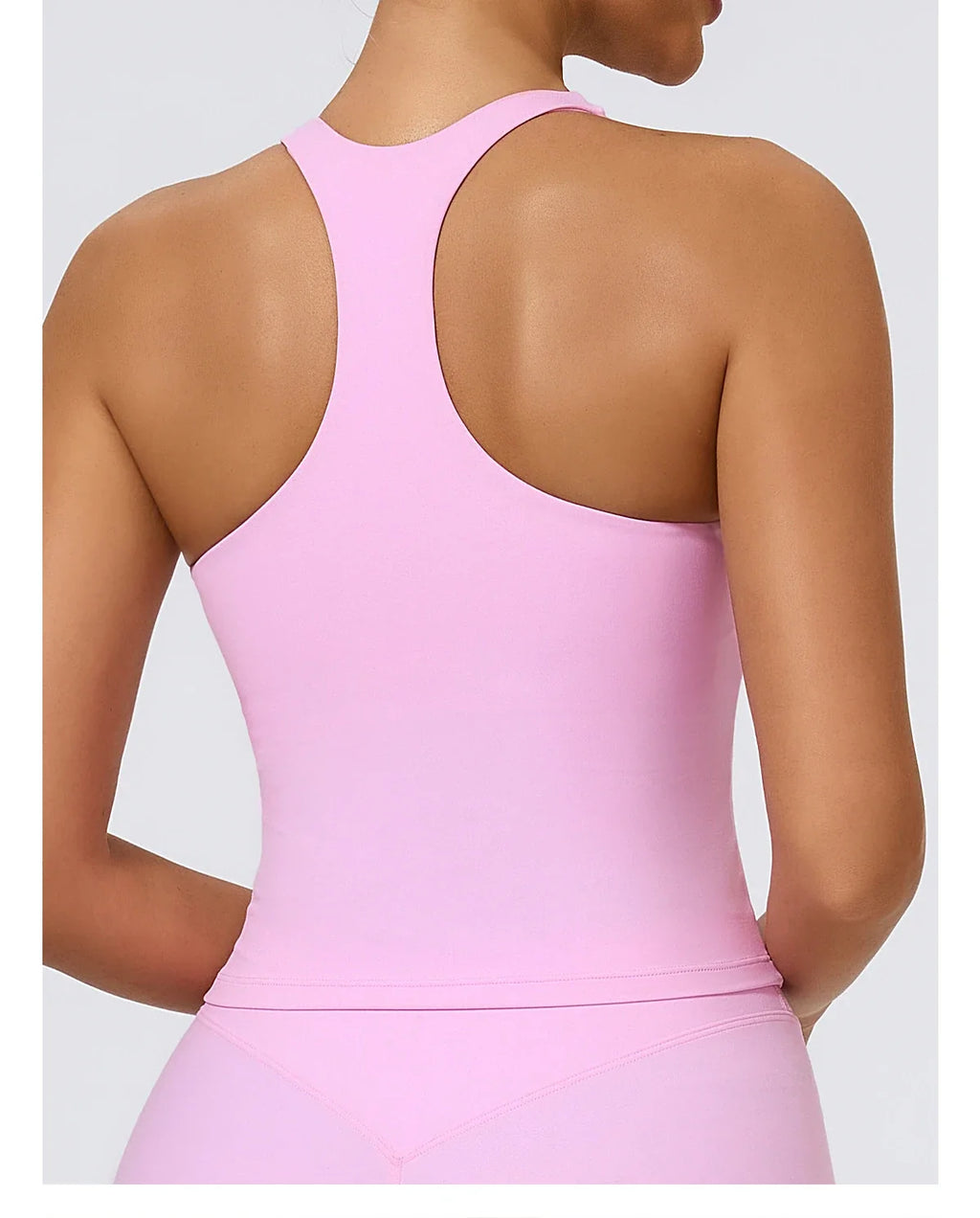 Hearuisavy Summer Woman Sports Vest I-Back Strap Design Gym Sportswear Breathable Quick Dry Fitness Tank Top Running Yoga Top