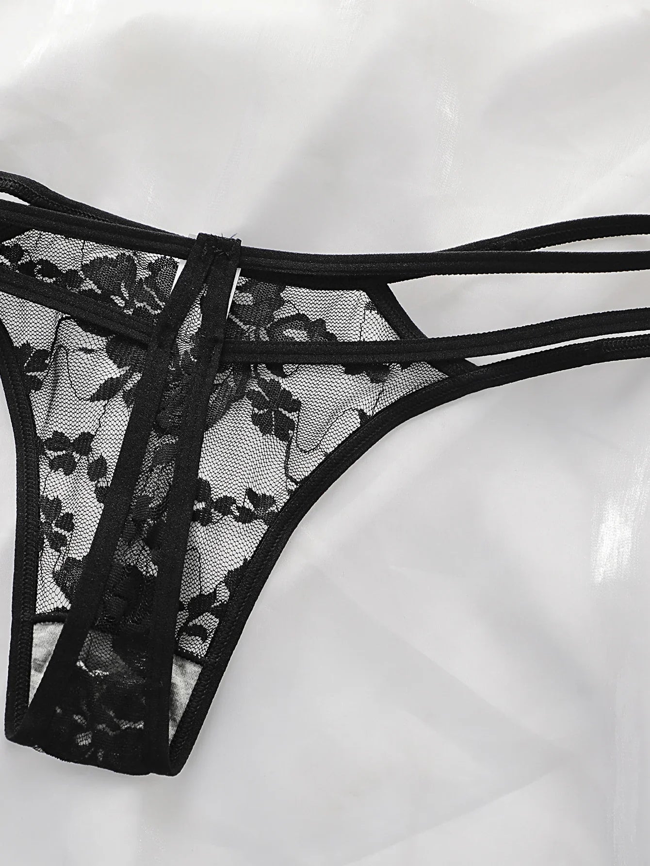 5PCS Women's Sexy And Fun Hollow Lace Underwear Easy to Wash And Dry, Traceless Antibacterial Underwear C830