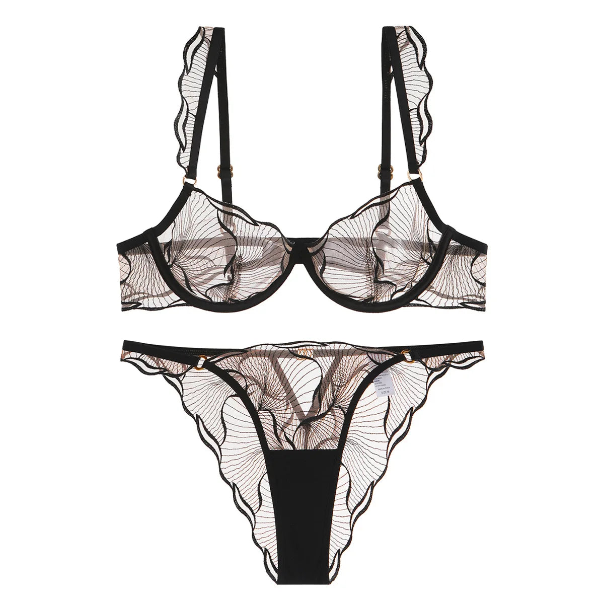 Summer French Minimizer Bra Beachwear Large Bust Pure Embroidery Lace Ultra Thin Plate Size Light Support Wirefree AU MOYISU