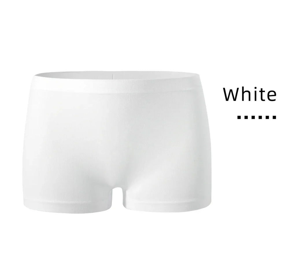 Women's underwear, compression pants, sports shorts, solid color underwear, comfortable and close fitting flat underwear