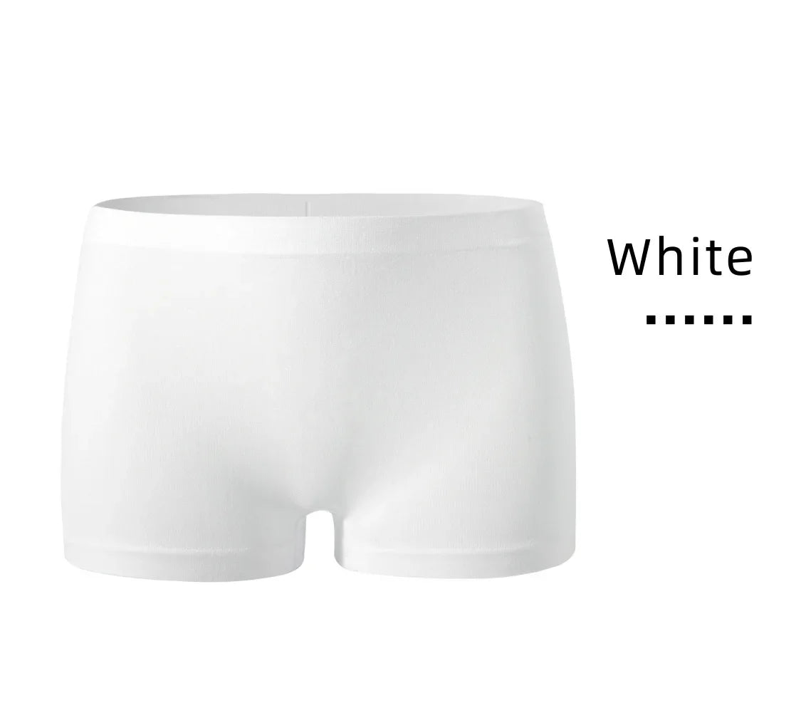 Women's underwear, compression pants, sports shorts, solid color underwear, comfortable and close fitting flat underwear
