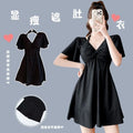 New One-piece Swimsuit for Women, Super Fairy, Sexy, High Looks, Conservative, Belly Covering, Slimming Swimsuit for Students