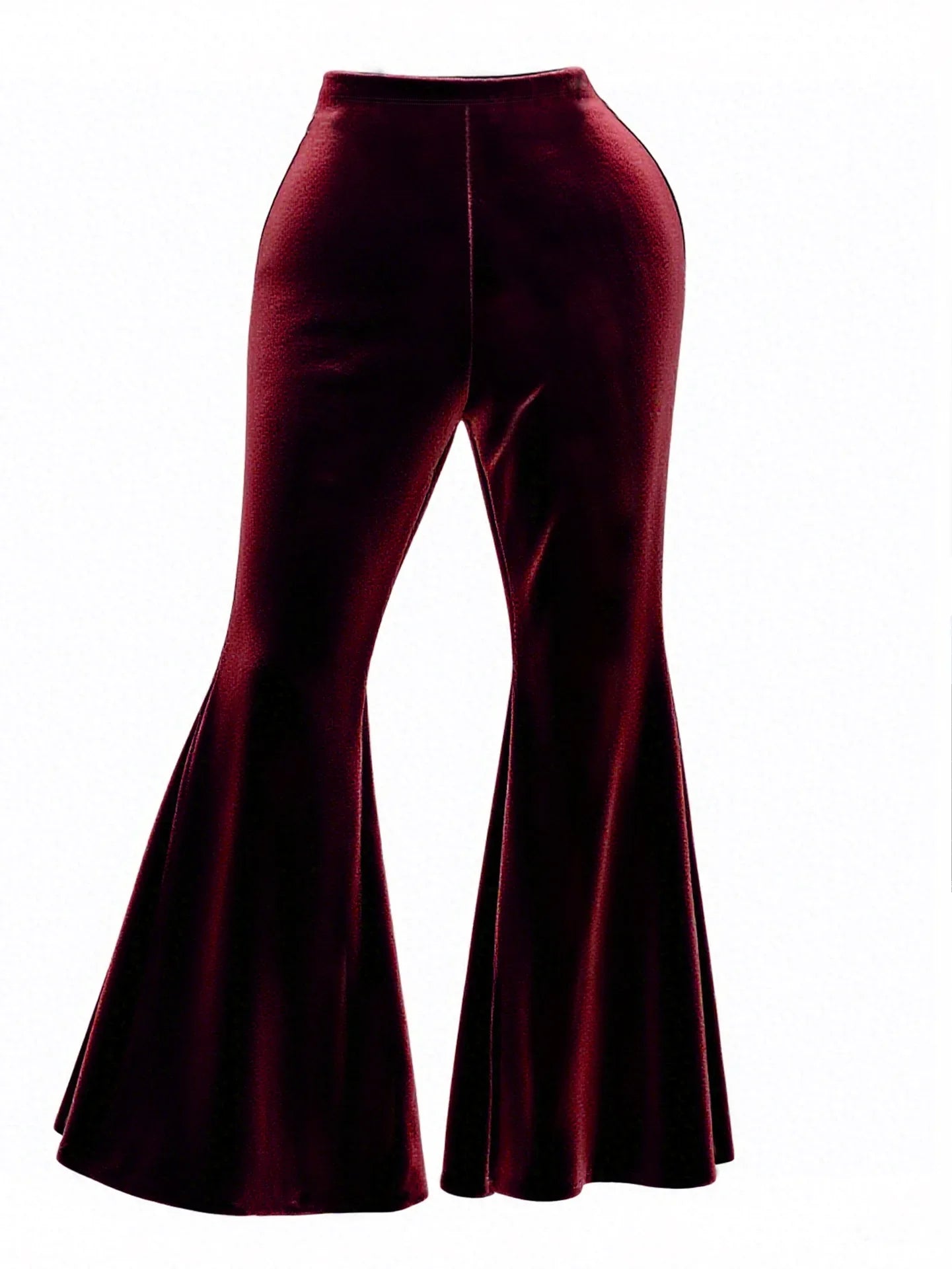 spring and autumn versatile wide-leg pants with metal decoration large size gold velvet wide-leg pants casual pants