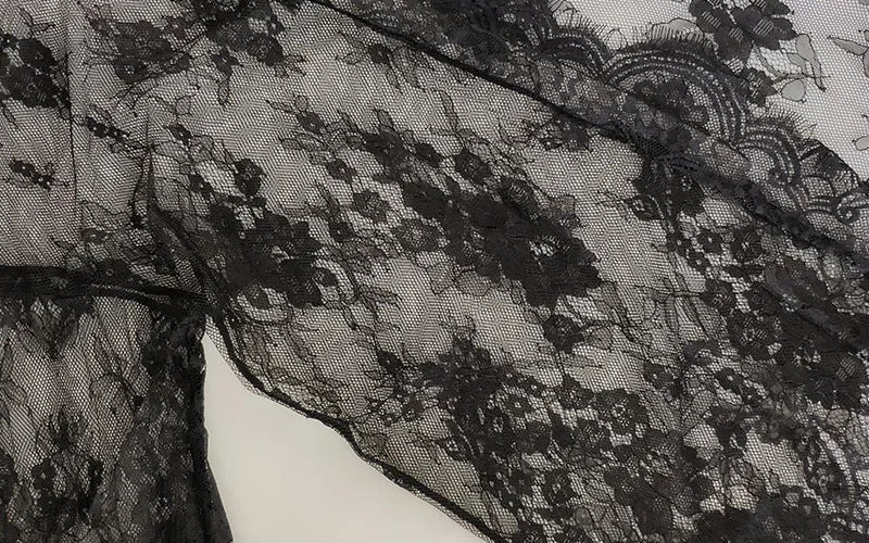 Women Sexy Lingerie Babydoll Erotic Transparent V-Neck Nightdress Robe G-string Costume Lace Sleepwear Dress