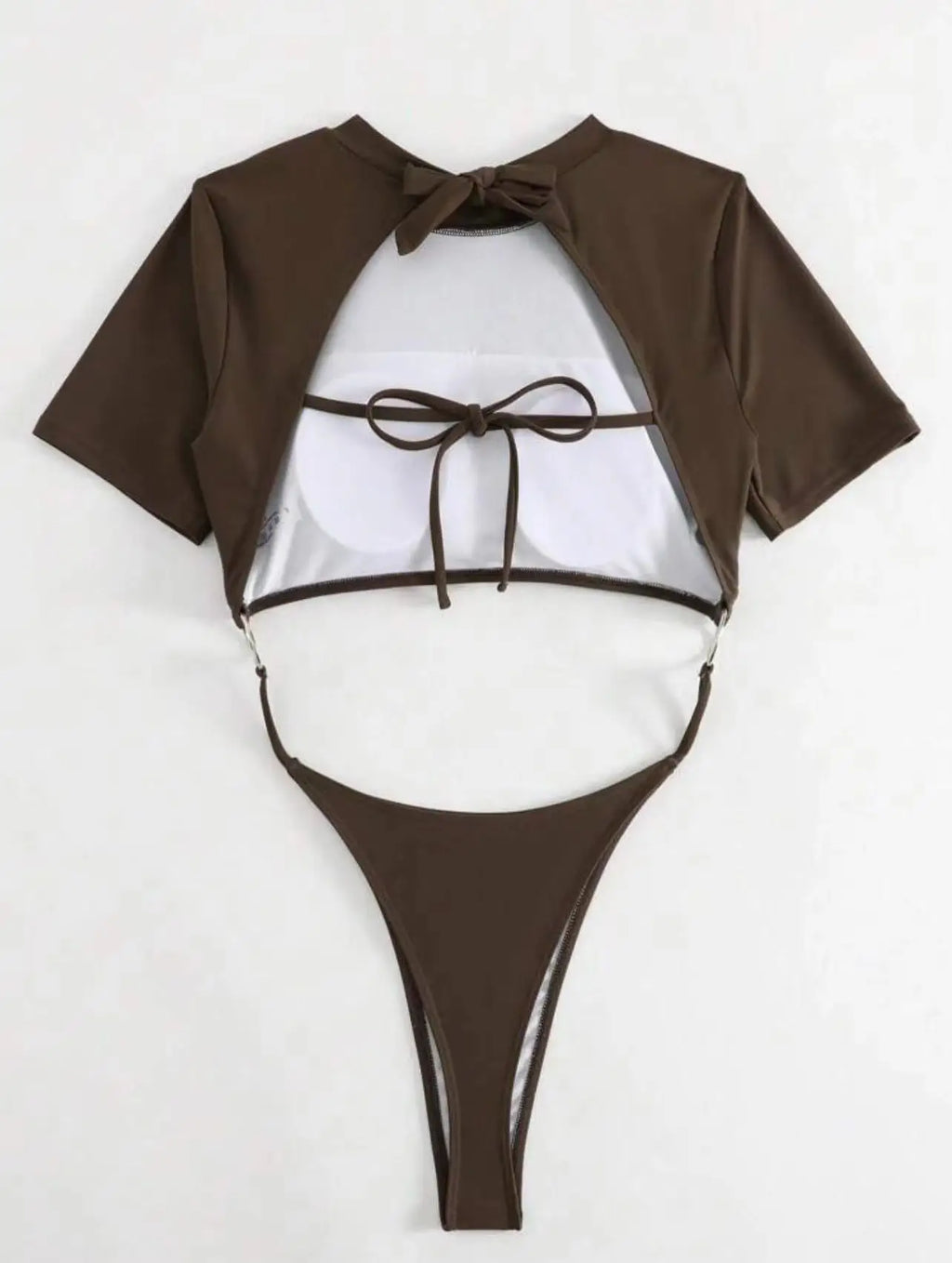 DEKA Women One Piece Swimsuits Micro Thong Cut Out Swimwear Monokini Backless Bathing Suit Bikini Bathers Beach Wear