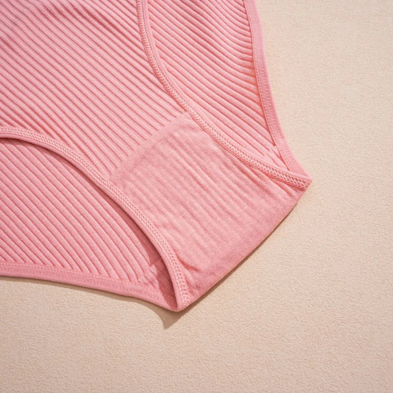 Women's Seamless Cotton Briefs Women Panties Solid Color Breathable Underwear Female Low Waist Soft Lingerie S-XXL