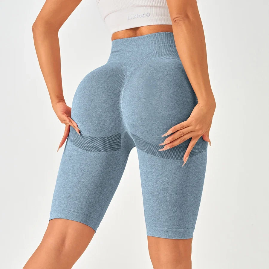 Women Sports Leggings Sportswear Woman Gym Legging Seamless Yoga Shorts w/Tummy Control Women's Shorts Fitness Female Clothing