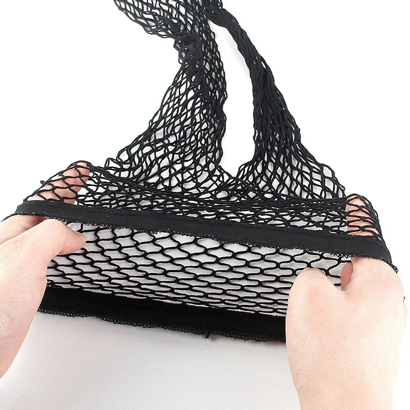 Sexy High Waist Fishnet Tights for Women – Hollow Out Pantyhose, Plus Size XXXL, Black Lingerie Stockings (1PCS/3PCS)