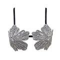YOUR BUMP CURVE Handmade crystal bra flower embroidery inlaid metal rhinestones short top sexy women beach pool yacht sea party