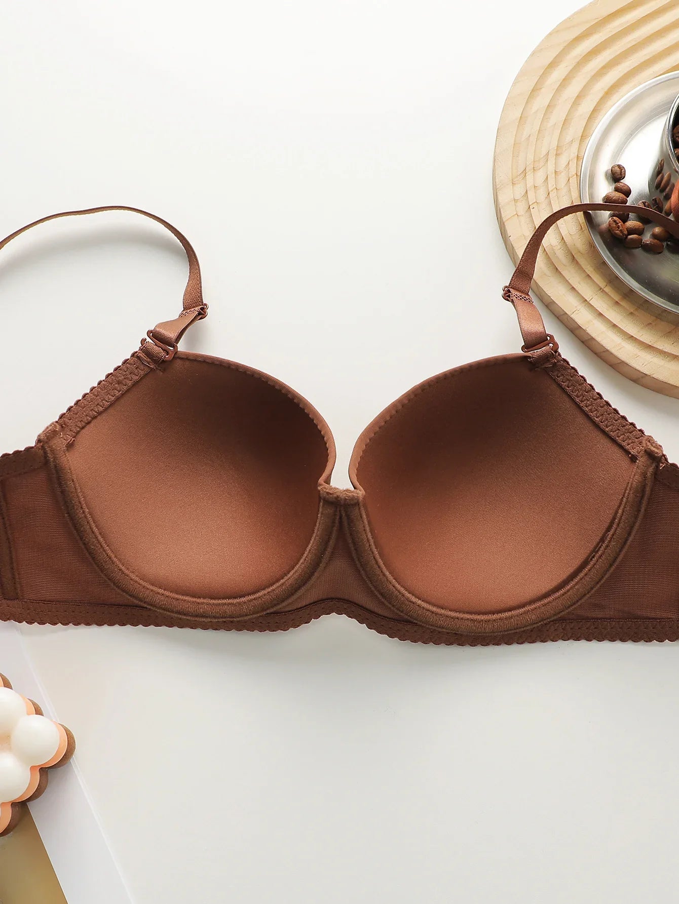 Hot selling solid color 2-piece underwear set multi-color daily four season Bra set comfortable to wear sexy Lingerie 2611