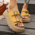 2026 New Soft-soled Fashionable Beach Shoes  Thick-soled Cool Slippers for Women's Summer Outdoor Wear