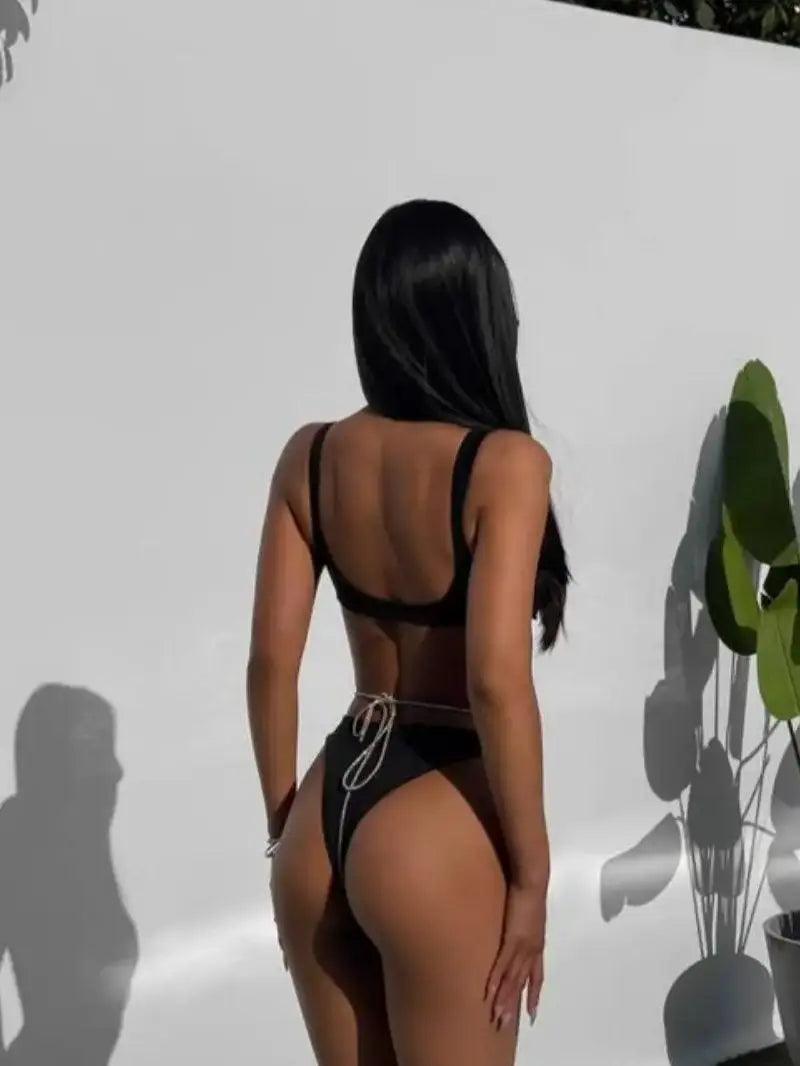 Sexy Low Waist Micro Biquini With Skirt Set Women Swimwear Luxury Mujer Bandage Bikini Swimsuit Fashion Lady Bathing Suit Outfit