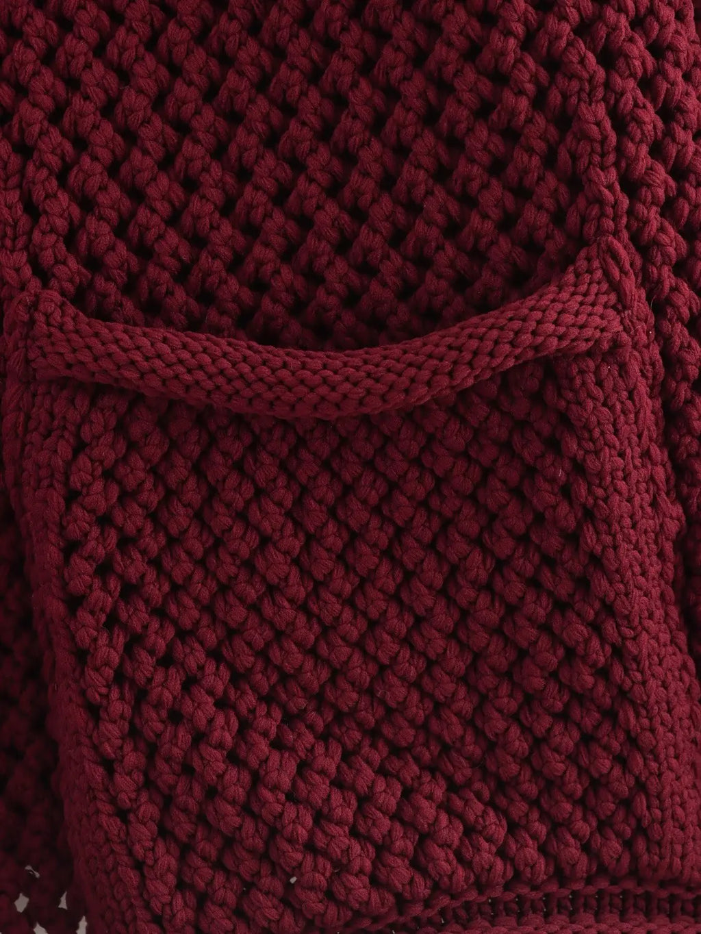 Foridol Autumn Winter New Burgundy Cardigan Women Knitted Long Sleeves Femme Casual Sueter Mujer Loose Short Sweater Buttons