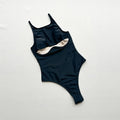 Mesh Sheer Extreme String Mini Micro Thong Women Swimwear One Piece Swimsuit Female Underwired Bather Bathing Suit Swim V7732