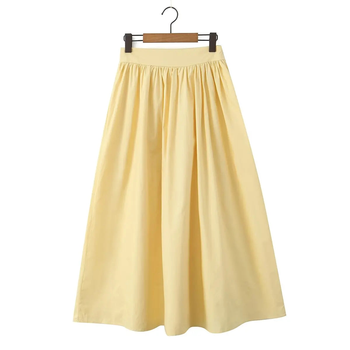 Summer Women White Cotton Dress Set 2025 Top+skirt 2 Pcs Outfit Ruffles Button Slim Top A-line Maxi Skirt Beach Casual Dress