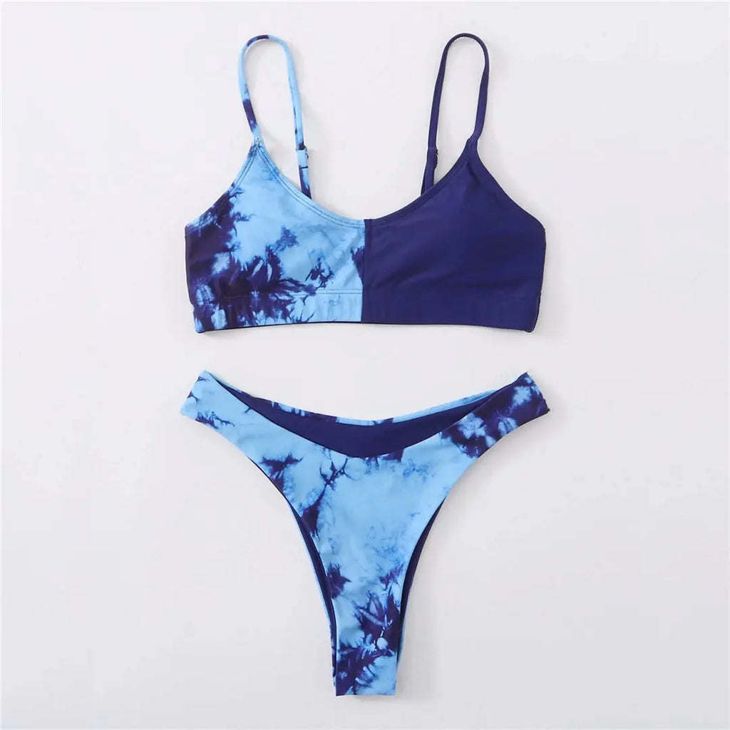New S - XL Sexy Hot Pink Leopard Bikini Women Swimwear Female Swimsuit Two-piece Bikini set Bather Bathing Suit Swim Lady V871P