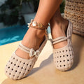 Slippers Women's Summer Outdoor Wear Breathable Soft Bot Beach Sandals Faionable Durable