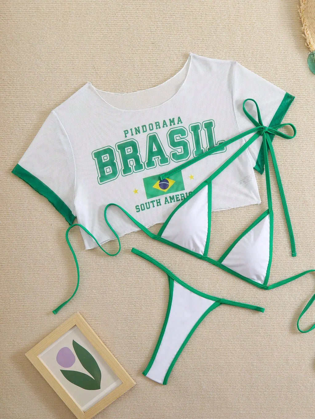 DEKA Sexy Micro Bikini Cover Up Women Swimsuit Brazilian Baby Swimwear Bathing Suit 3 Piece Triangle Bikinis Set Beach Wear