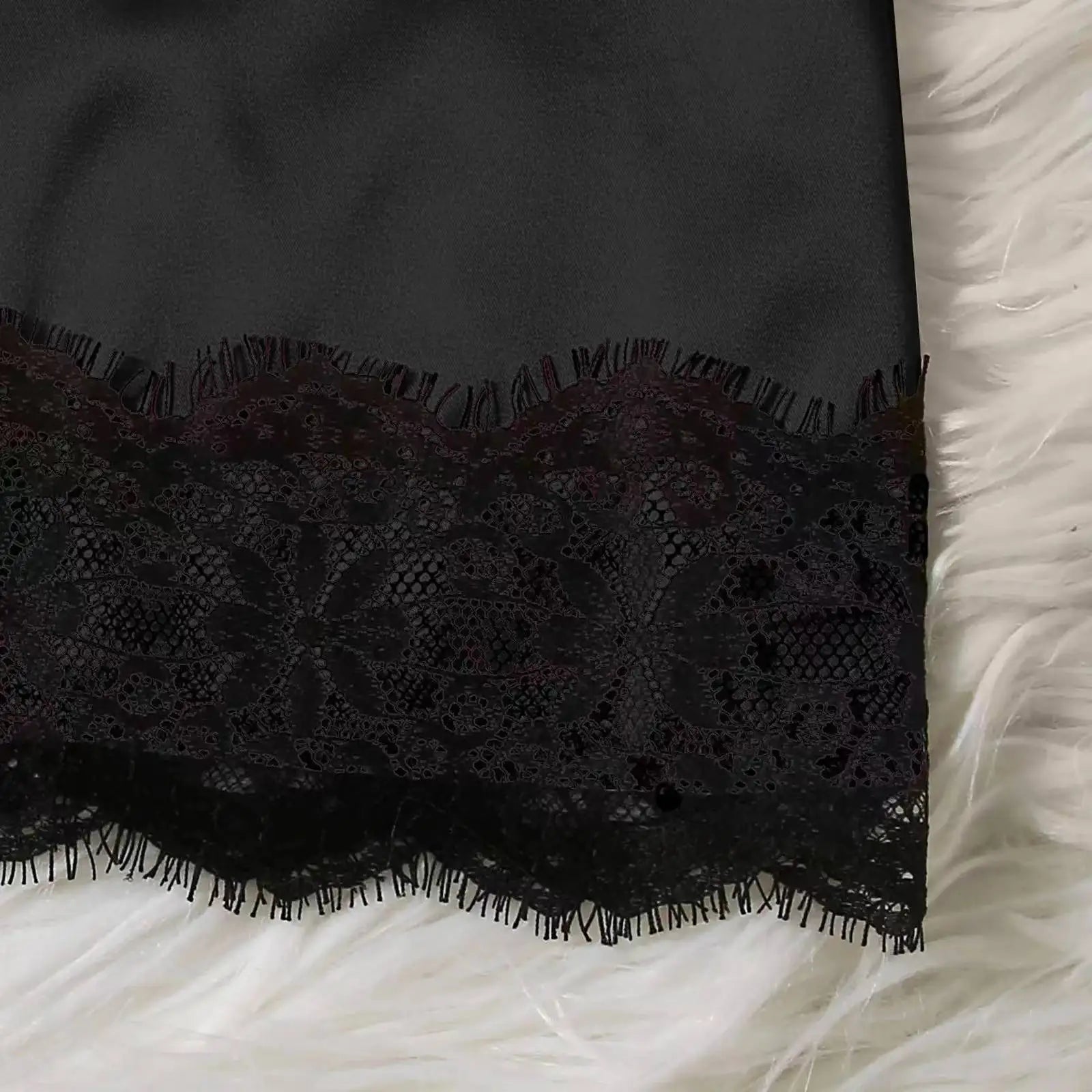 4PCS Women's Long Pajamas Set White Lace Satin Silk Night Lingerie Tops And Shorts Casual Sleepwear Loose Wedding Home Gown