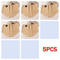 5PCS Seamless Mulberry Silk Underwear Ultral Thin Women's Panties Sexy High Elastic Invisible Briefs Soft Underpants Lingerie