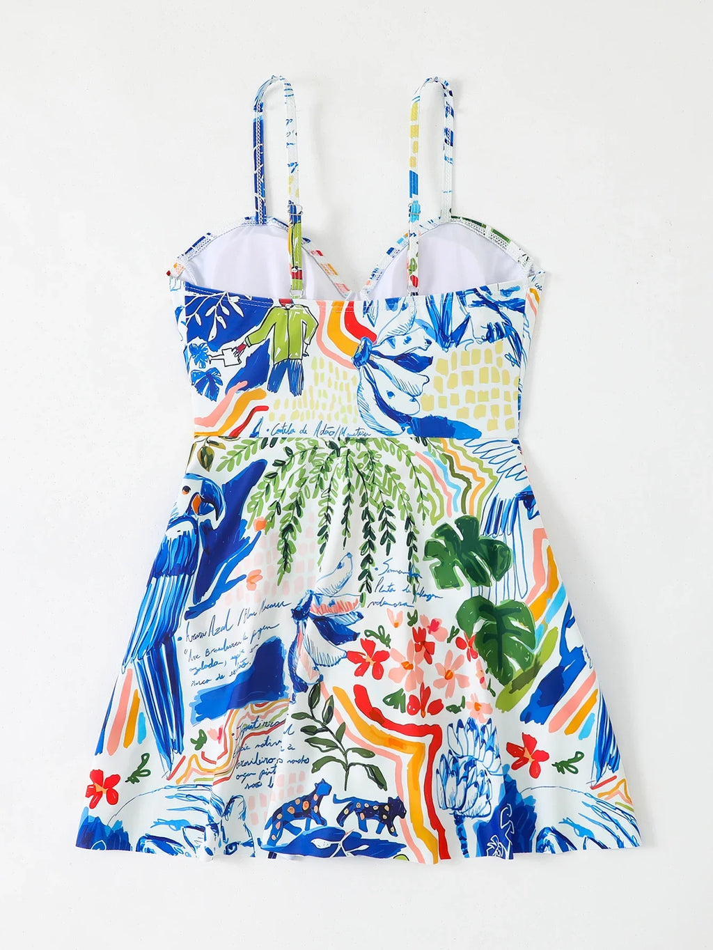 2026 Strappy Swimsuit One Piece Push Up Swimwear Women Sexy Printed Bathers Bathing Swimming Swim Suit Female Beachwear