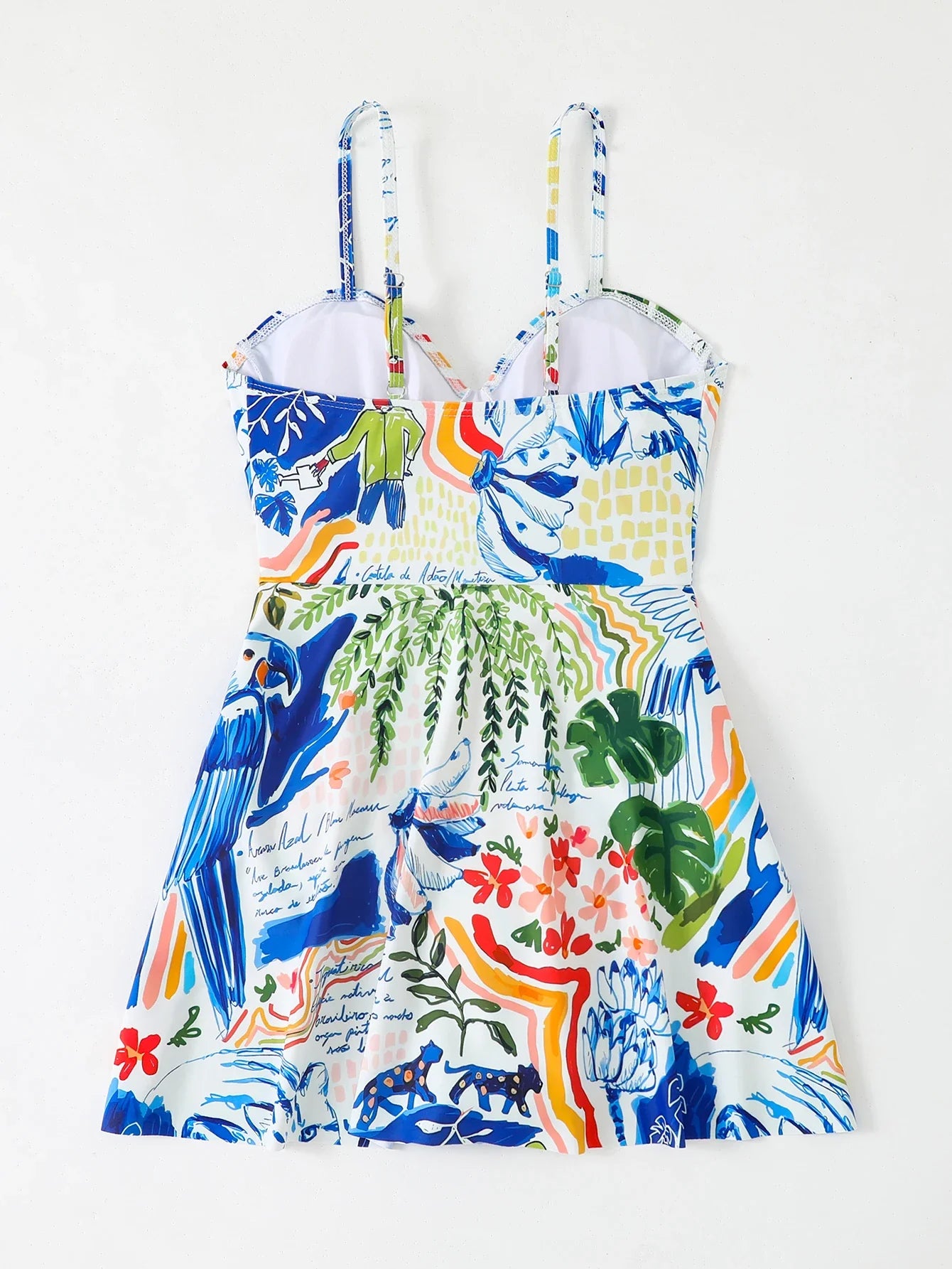 2026 Strappy Swimsuit One Piece Push Up Swimwear Women Sexy Printed Bathers Bathing Swimming Swim Suit Female Beachwear