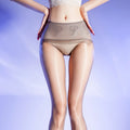 High-Density Aurora Stockings Ultra-Thin Glossy Silky Sexy Seamless Crotch Black Pantyhose Transparent Mesh Pure Desire R9M8