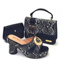 Doershow African fashion Italian Shoes And Bag Sets For Evening Party With Stones wine Italian Handbags Match Bags!  HTG1-9