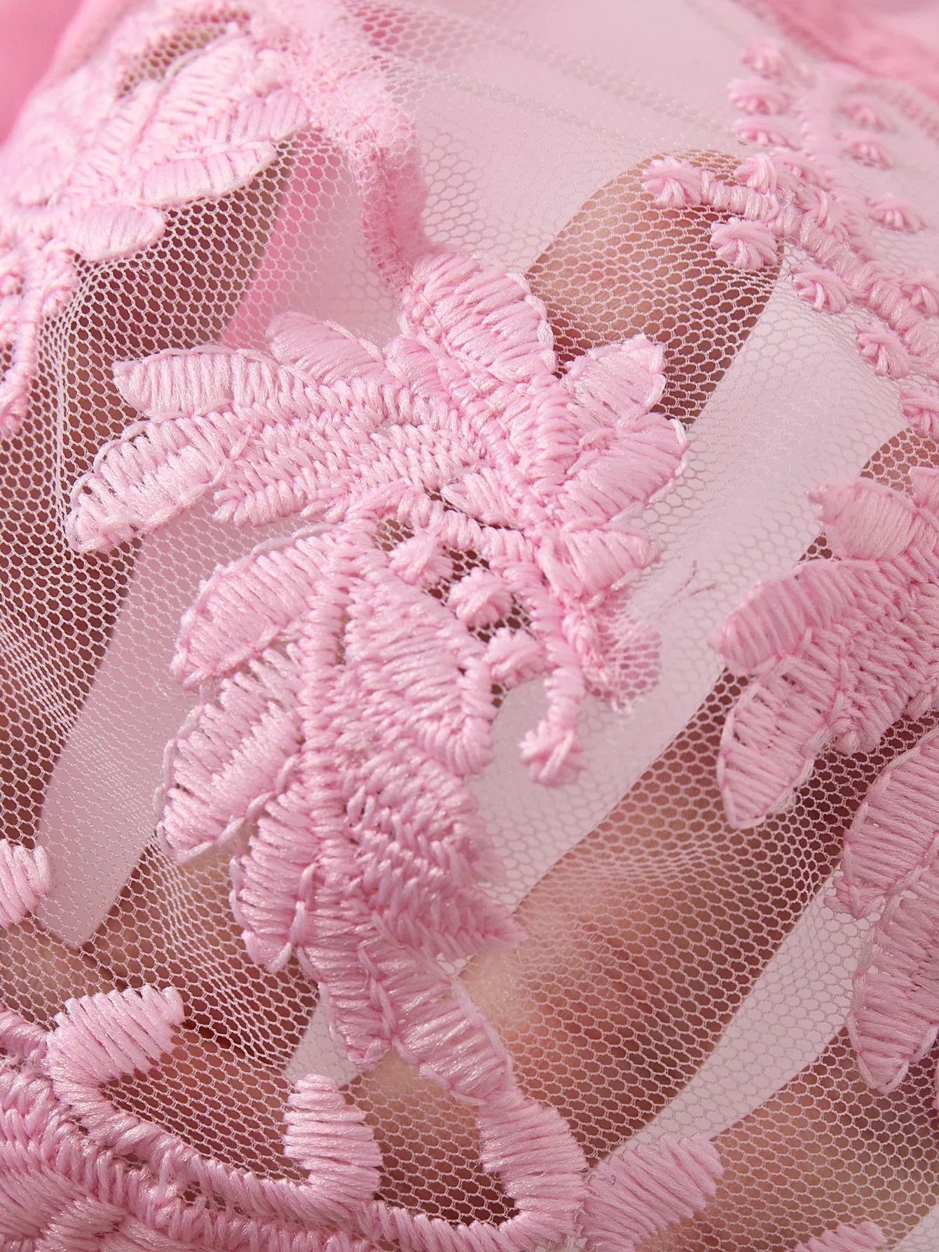Pink Sexy Women's Underwear: Laceless Panties with Cutouts, Sexy Halter Dresses, Female Erotic Wear, Naughty Pajamas ZA825066