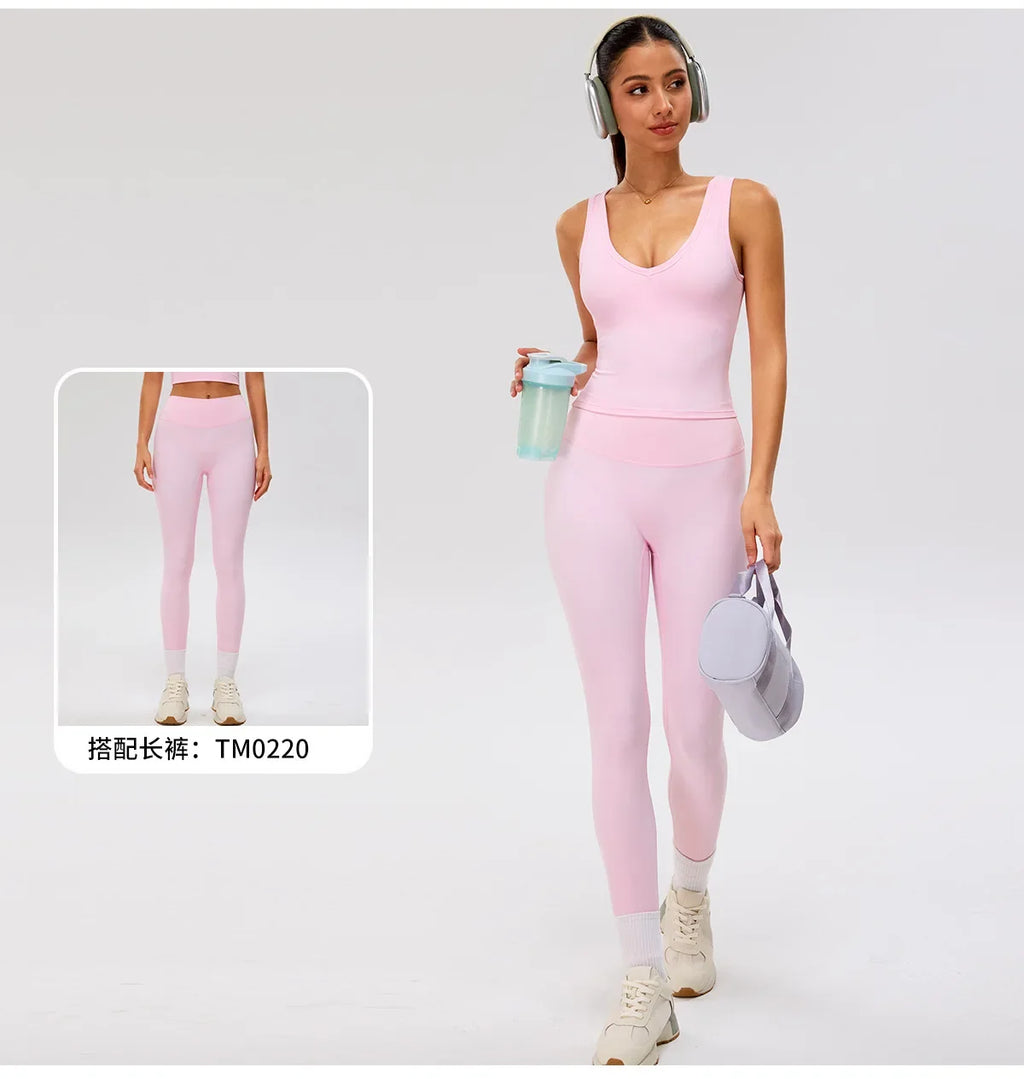 Sports Bra Top High Strength Push Up Fitness Bra Yoga Underwear Women Gym Sport Tops For Women Breathable Running Vest Bralette