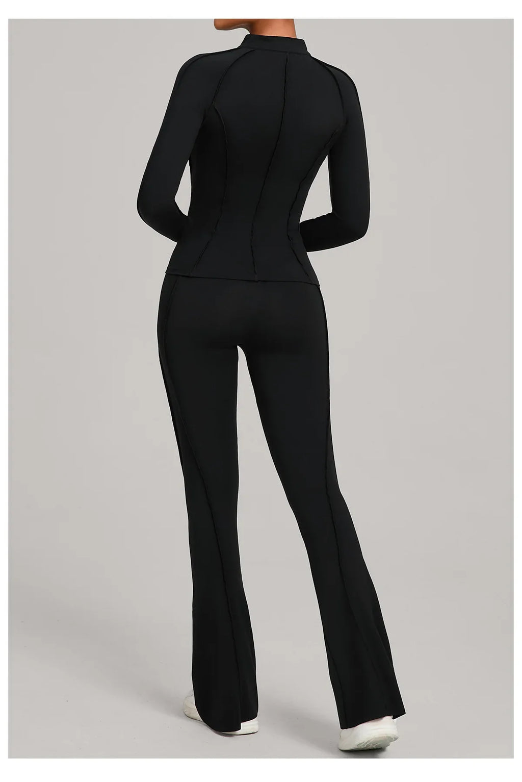 Women Tracksuit 2PCS Yoga Suit Sports Set Gym Set Running Outfits Workout Clothes Sports Long Sleeve Athletic Wear Yoga Clothing