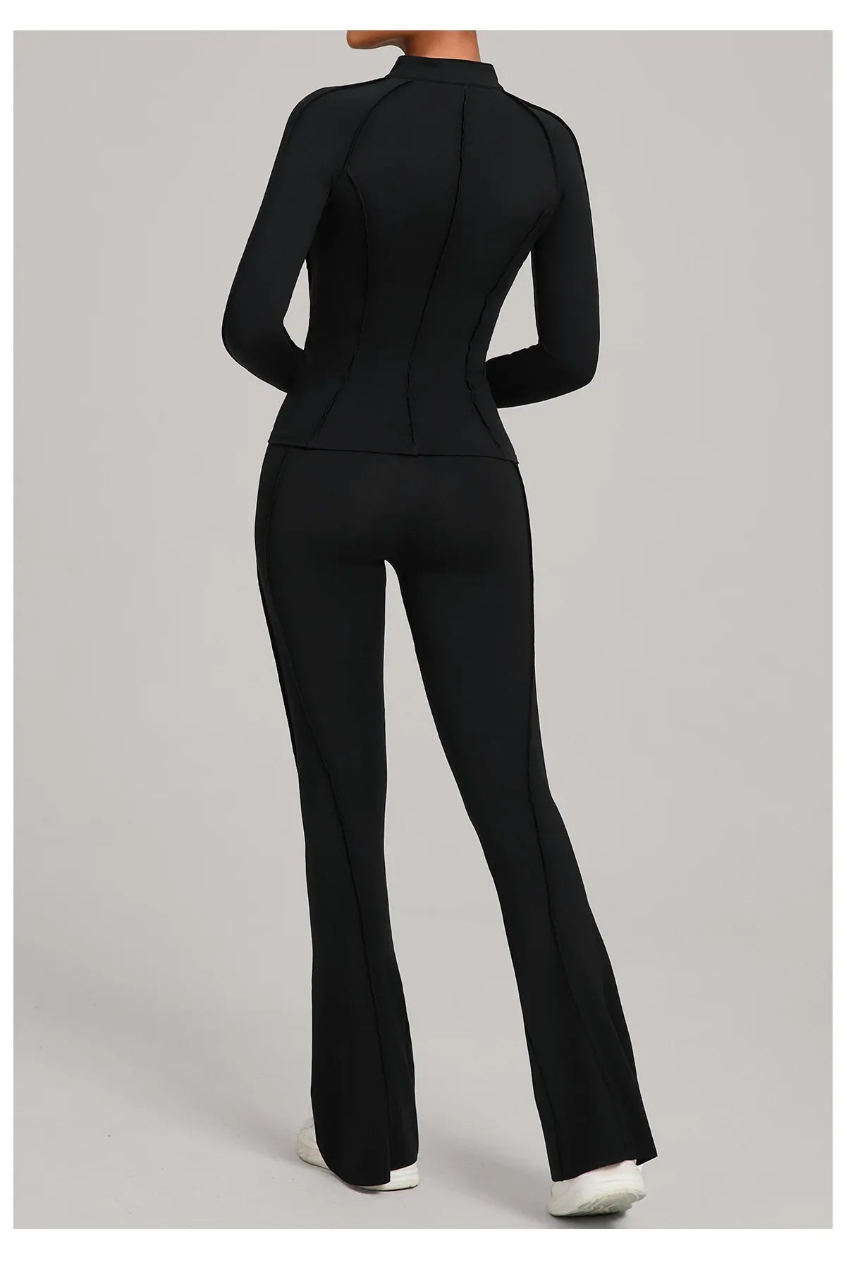 Women Tracksuit 2PCS Yoga Suit Sports Set Gym Set Running Outfits Workout Clothes Sports Long Sleeve Athletic Wear Yoga Clothing