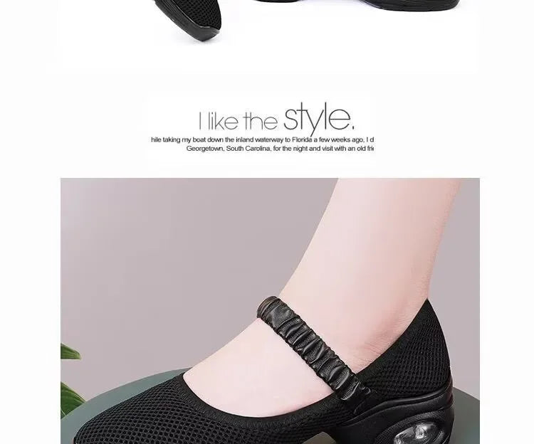 Women Satin Ballet Shoes Breathable Lightweight Ribbon Lace Up Non Slip Square Toe for Office Summer Daily All Season Wear