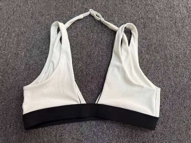 Women's Nude Yoga Bra Slim Fit Beautiful Back Sports Top Fitness Running Casual Tight-fitting Top