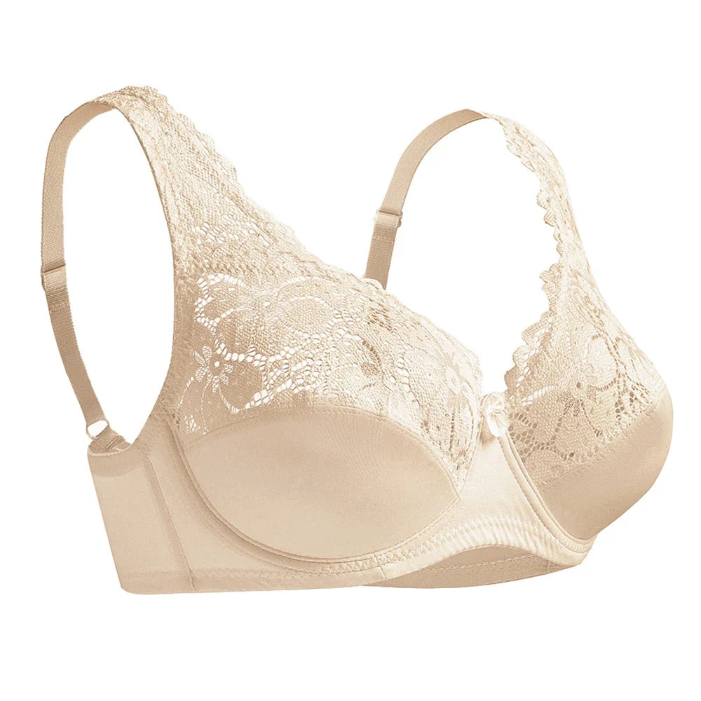 Fashion Bras For Womens Lingerie Lace Bra Underwire Plus Size Brassiere Sexy Underwear BH Top  B C D DD E F Cup