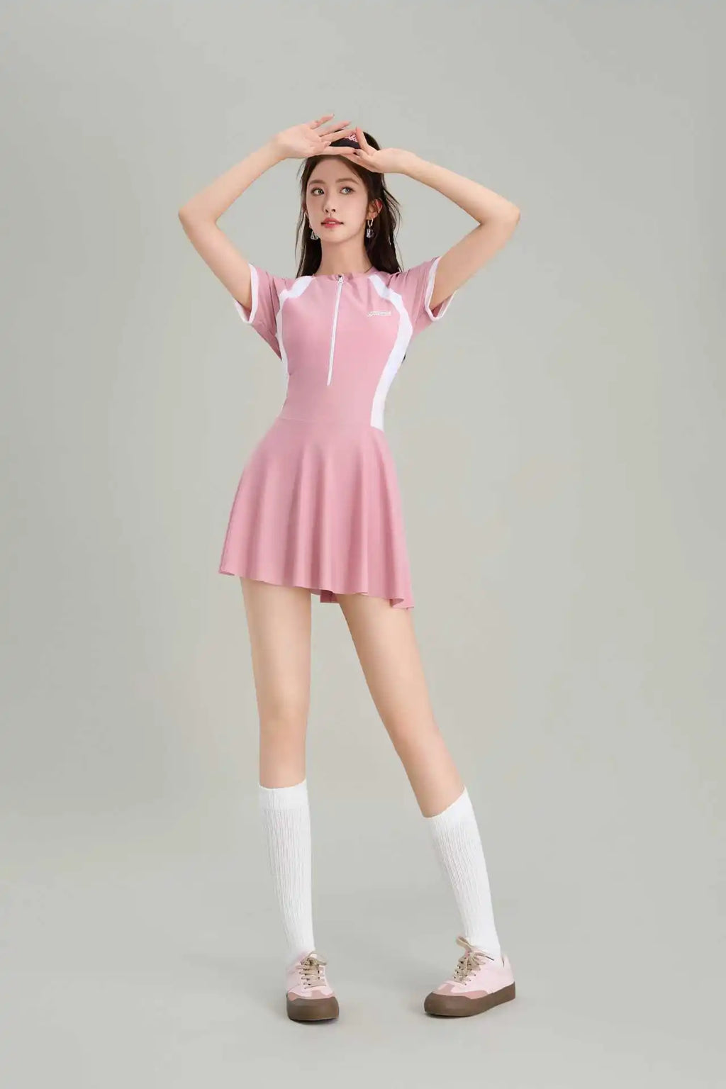 New Swimsuit for Women, Slightly Overweight, Plus Size Jumpsuit Style, Conservative and Slimming, Hot Spring Swimsuit Wholesale