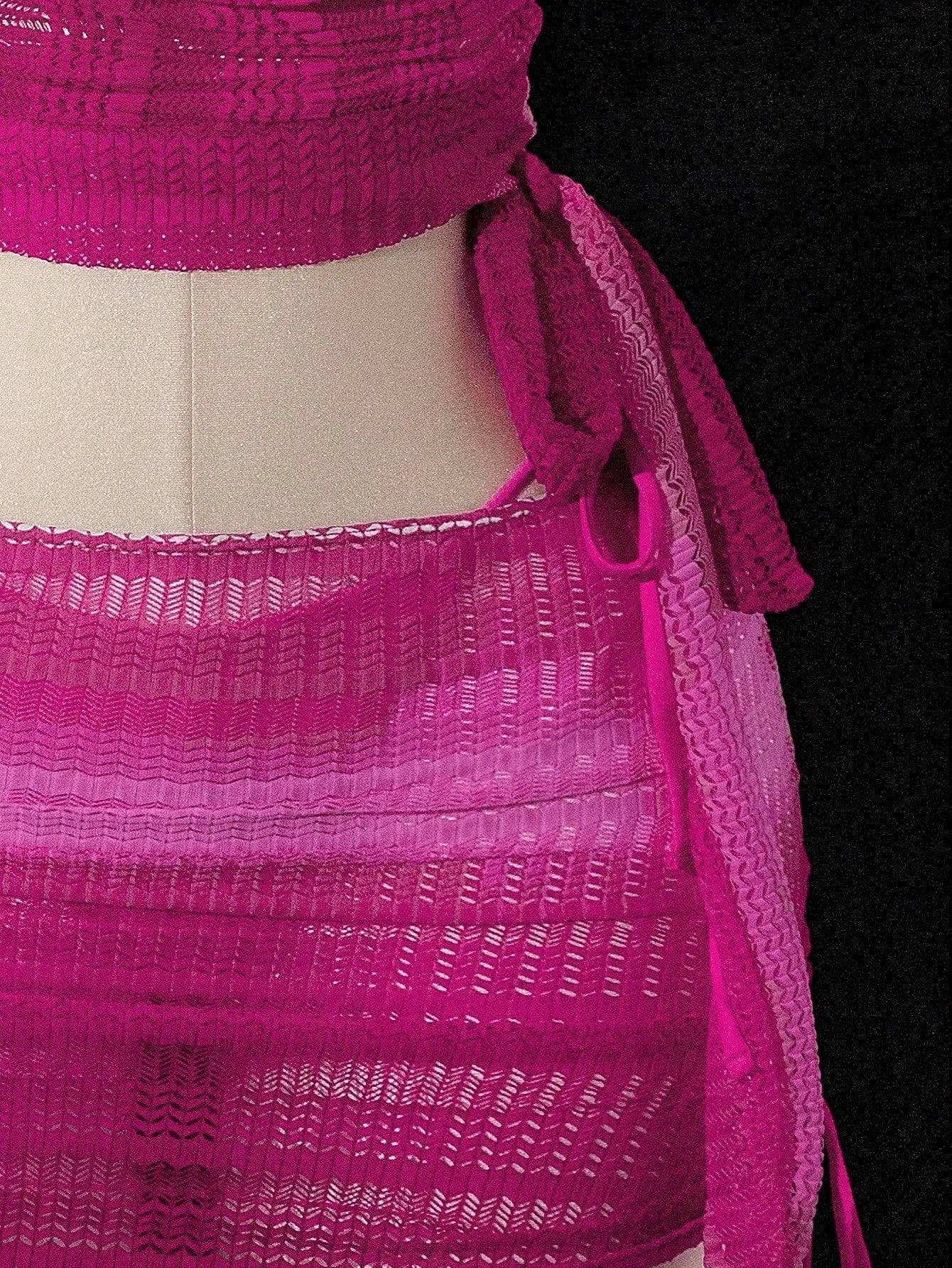 DEKA Sexy Neck Bikini Set Mesh Cover Ups  Women Pink Swimsuit Female Swimwear Shirt Dress Bathing Suit Beachwear Summer