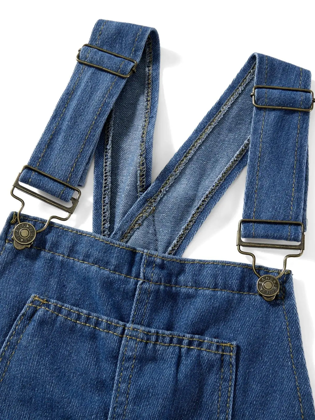 Women Denim Long Jumpsuits Casual Wide Leg Suspender Pants Romper Summer Baggy Bib Overalls