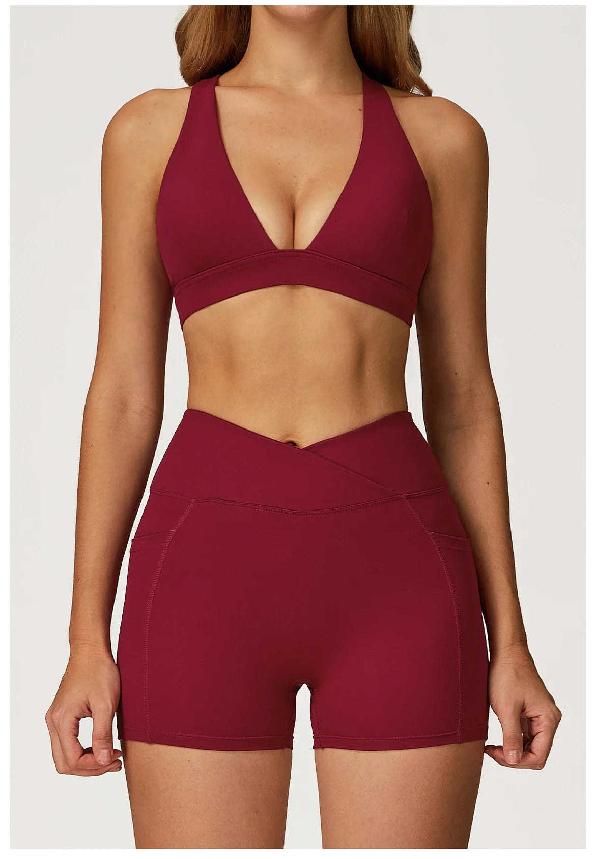 Sexy Gym Top Women Sports Bra Running Back Cross Push Up Yoga Bra Breathable Sports Underwear Women Fitness Workout Top Women